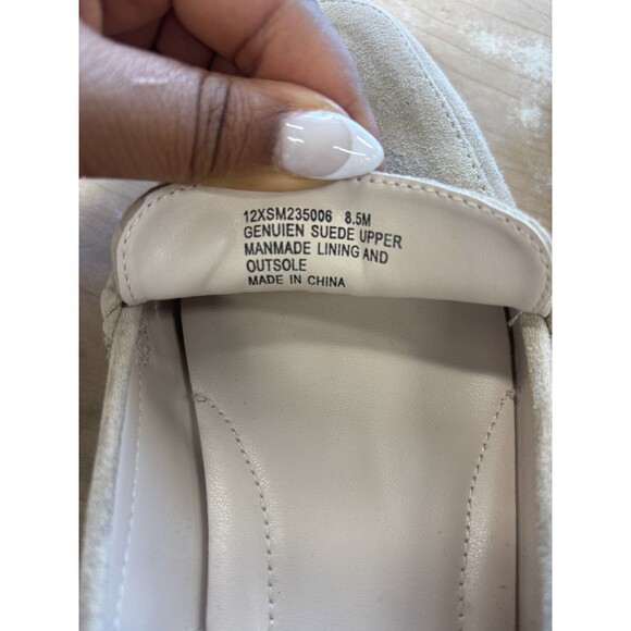 Joie Tan Suede Braided Loafers Flats 8.5 Old Money Preppy Classic Shoes - Picture 16 of 16